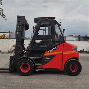 LINDE E70-1279 Elektrikli Forklift (F1.6354) [OPS]