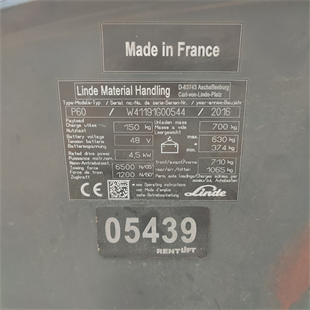 LINDE P60-1191  Çekici (F1.5439)