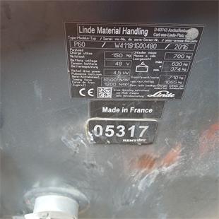 LINDE P60-1191  Çekici (F1.5317)