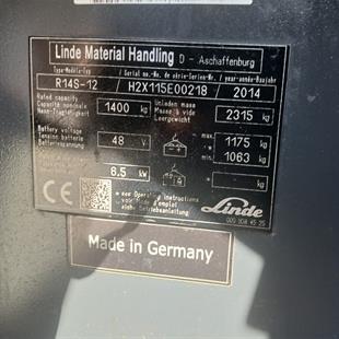 LINDE R14S-115  Reach Truck (F1.3843)