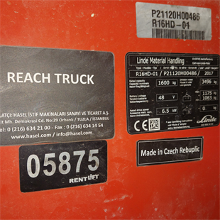 LINDE R16HD-1120  Reach Truck (F1.5875)