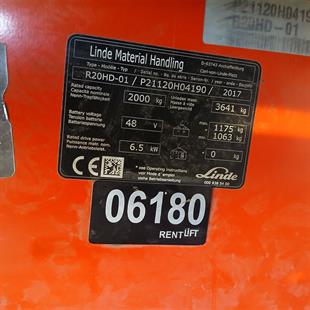 LINDE R20HD-1120  Reach Truck (F1.6180)