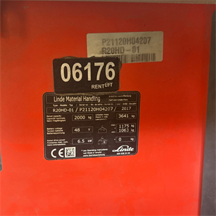LINDE R20HD-1120  Reach Truck (F1.6176)