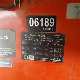 LINDE R20HD-1120  Reach Truck (F1.6189)