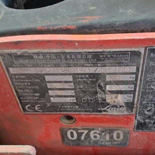 LINDE T20AP-1158 (China)  Elektrikli Transpalet (F1.7610) [OPS]