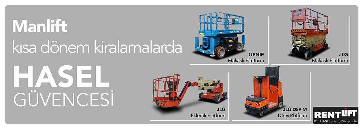 Manlift Personel Yükseltici Kirala