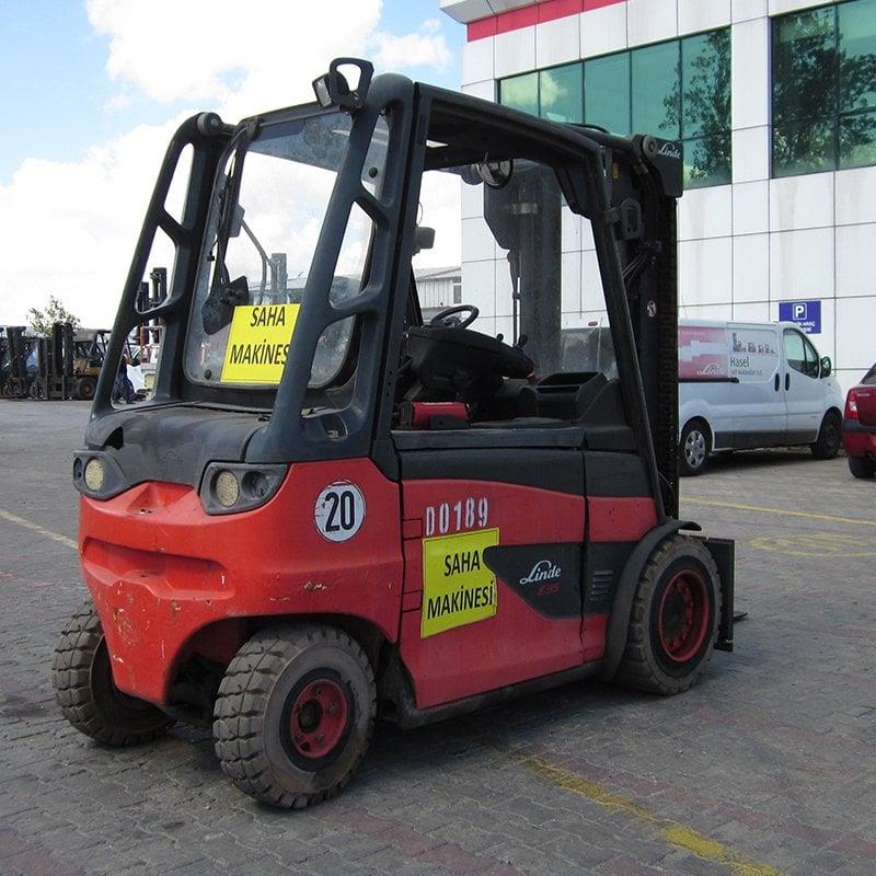 2012 Model LINDE E35/600H-388 Elektrikli Forklift (F1.D-0189) 