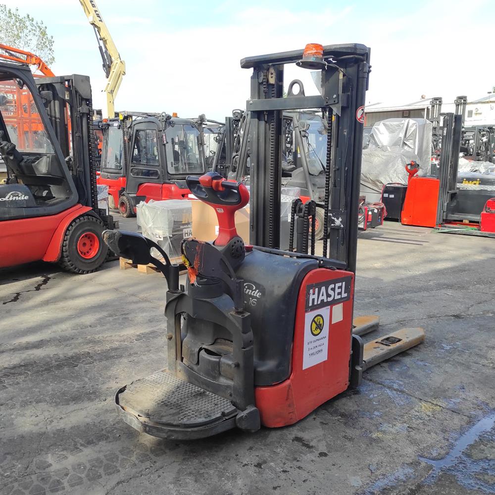 2014 Model LINDE L16AP-372 Manuel ve Elektrikli İstifleyici (F9.7191) [OPS]