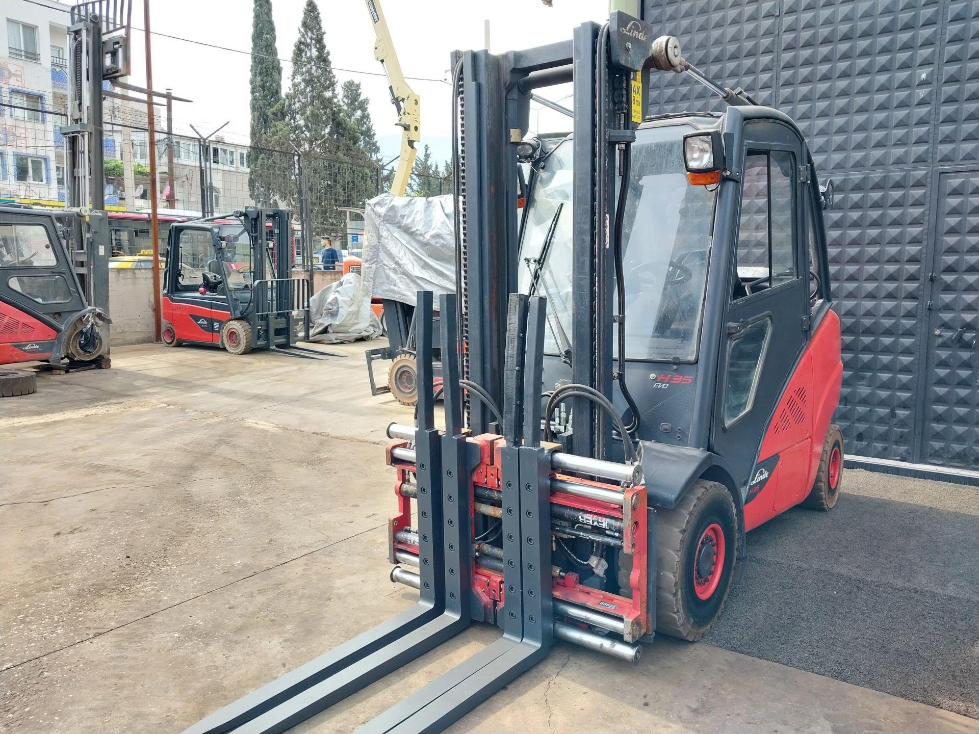 2016 Model LINDE H35T-393 LPG Forklift (F1.5054) 