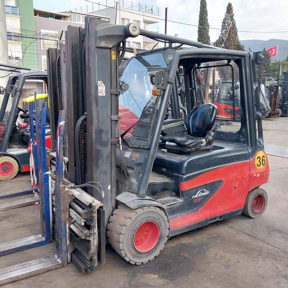2018 Model LINDE E35L-387 Elektrikli Forklift (F1.6395)  [OPS]
