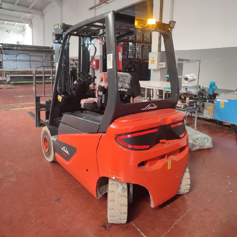 2019 Model LINDE E25S-1276 Elektrikli Forklift (F1.8057)  [OPS]