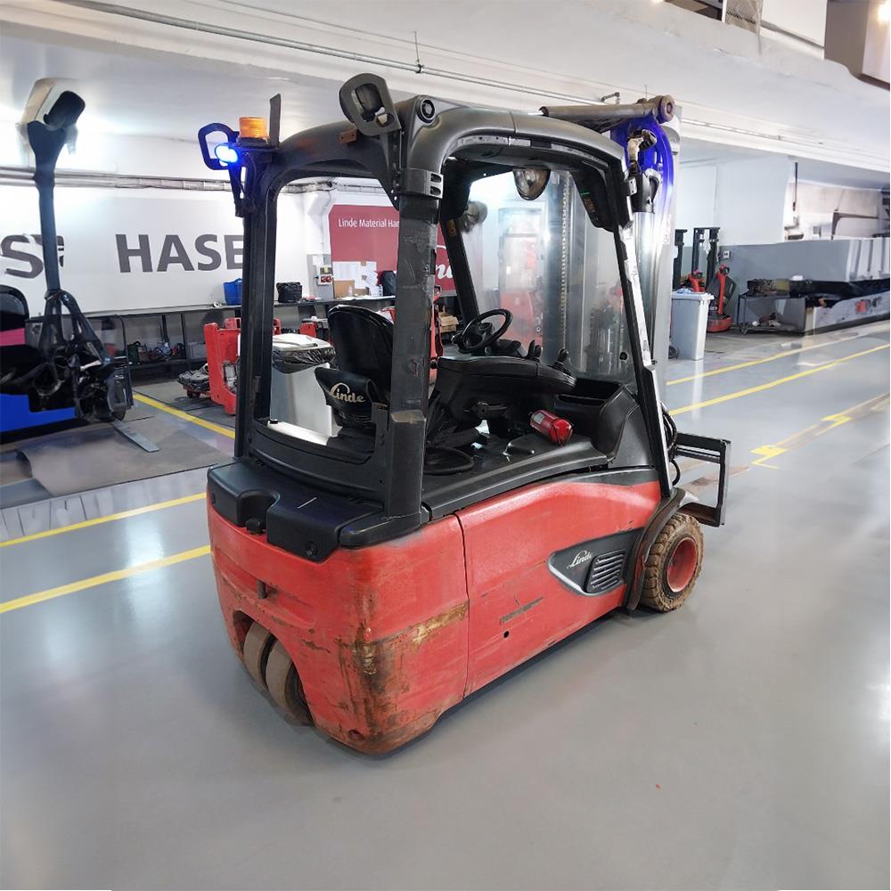 LINDE E20L-386 Elektrikli Forklift 2018 Model (F1.6708)