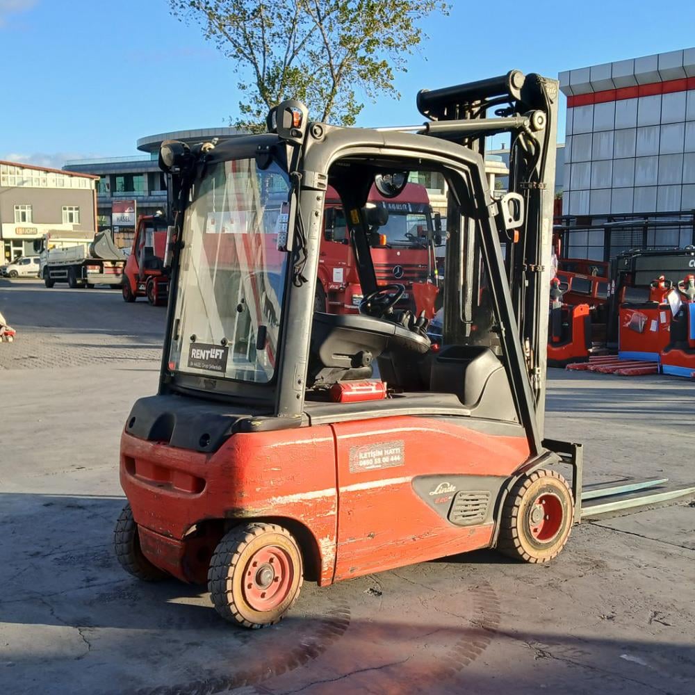 LINDE E20PL-386-02 Elektrikli Forklift 2016 Model (F1.5376)