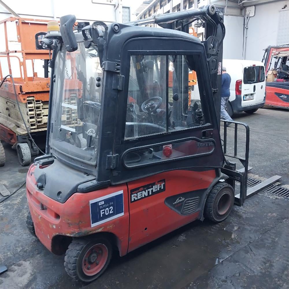 LINDE E20PL-386-02 Elektrikli Forklift 2018 Model (F1.6442)