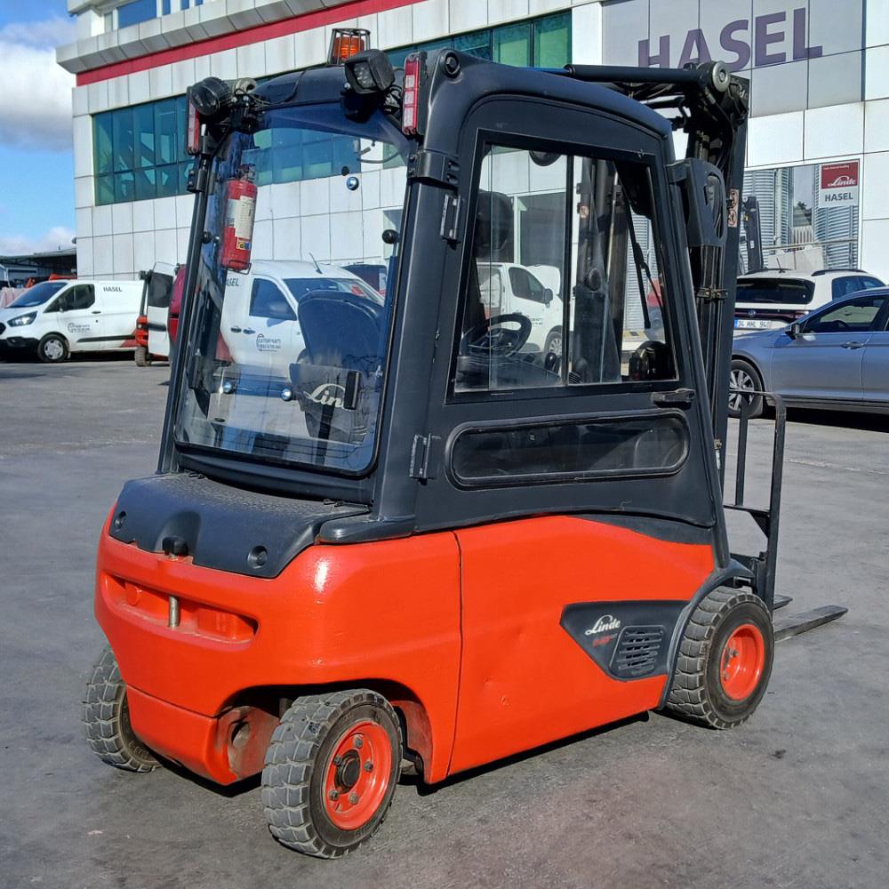 LINDE E20PL-386 Elektrikli Forklift 2016 Model (F1.5251)