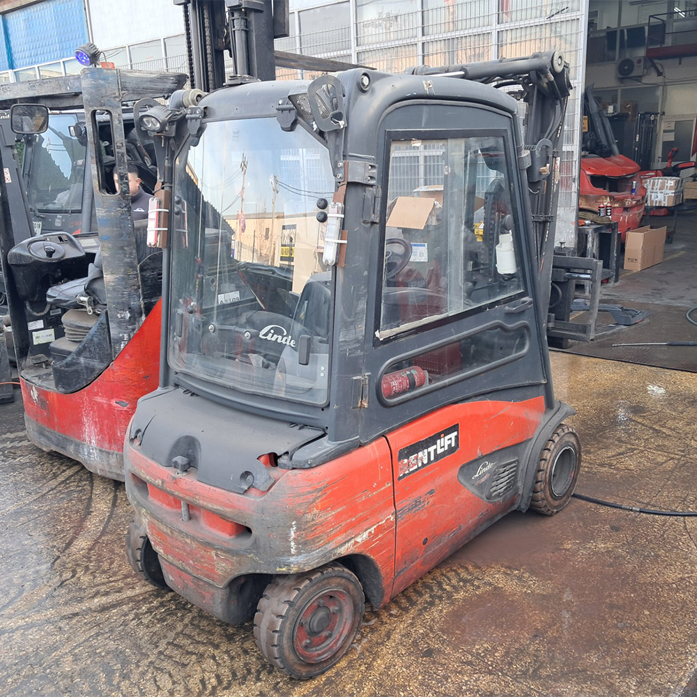 LINDE E20PL-386 Elektrikli Forklift (F1.6648)