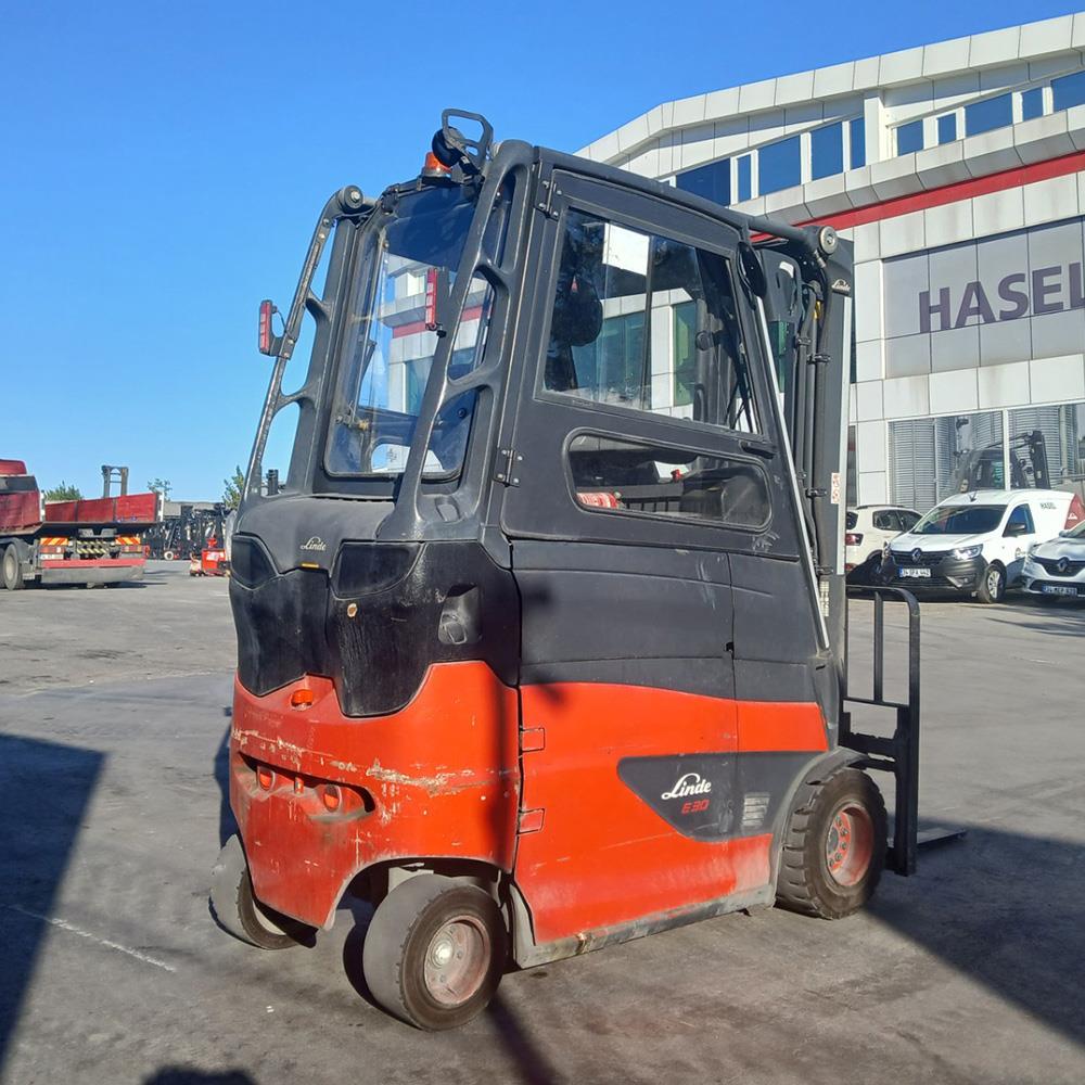 LINDE E30/600HL-387 Elektrikli Forklift 2016 Model (F1.5105)