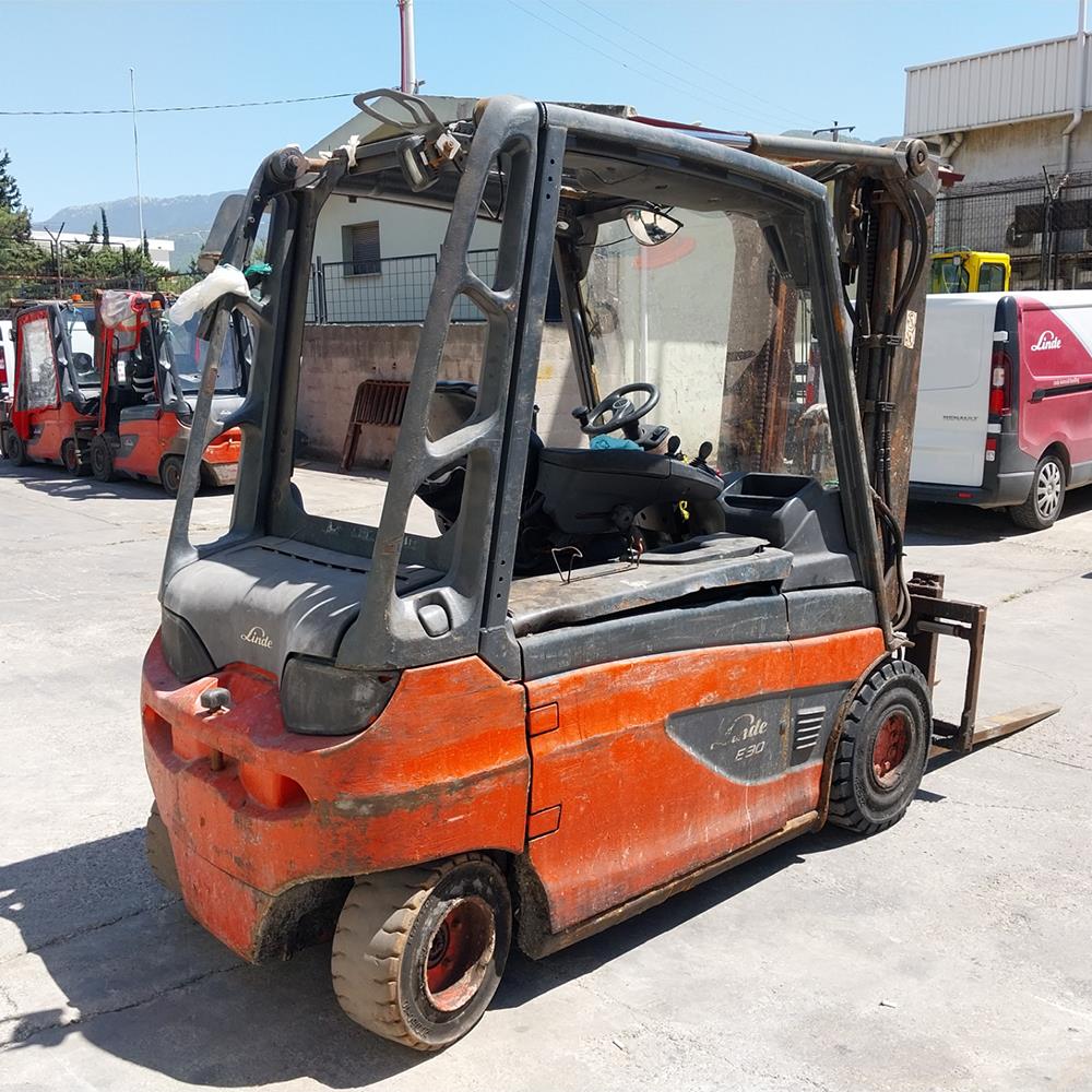 LINDE E30L-387 Elektrikli Forklift 2019 Model (F1.6982) 