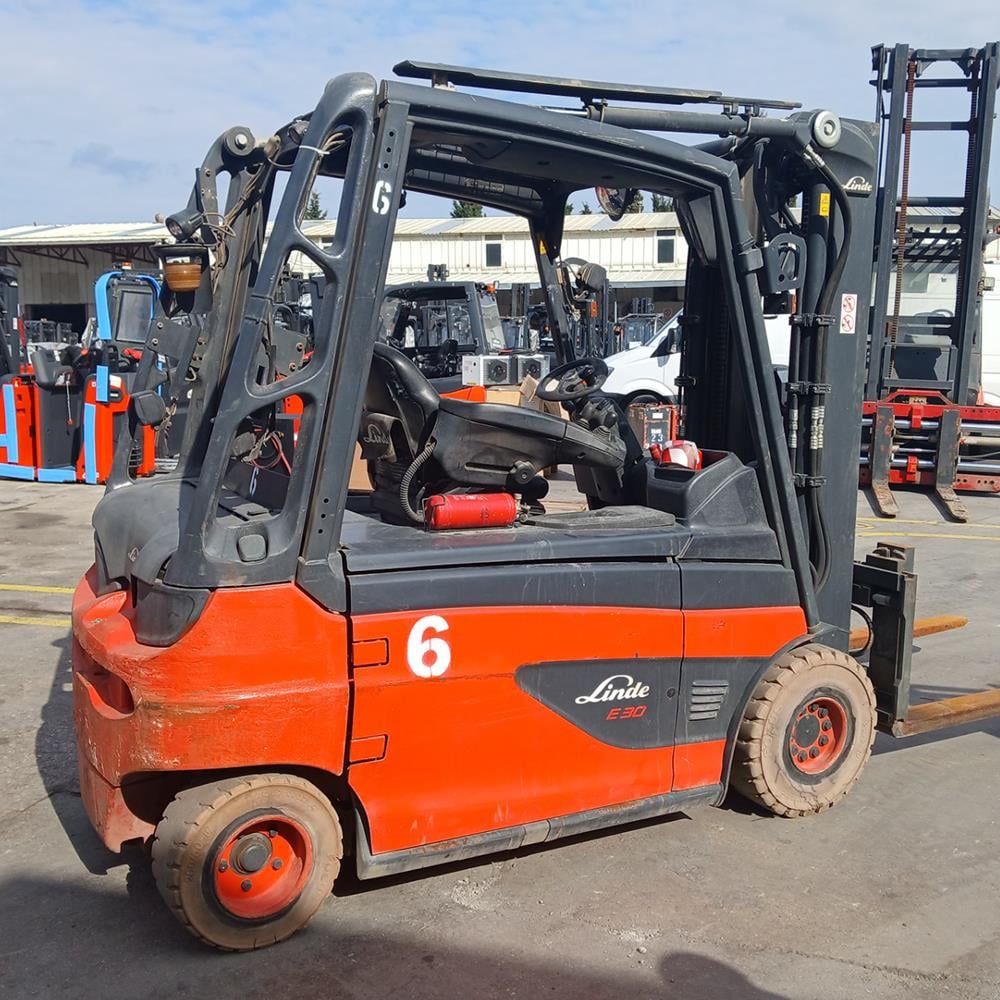 LINDE E30L-387 Elektrikli Forklift (F1.6889)