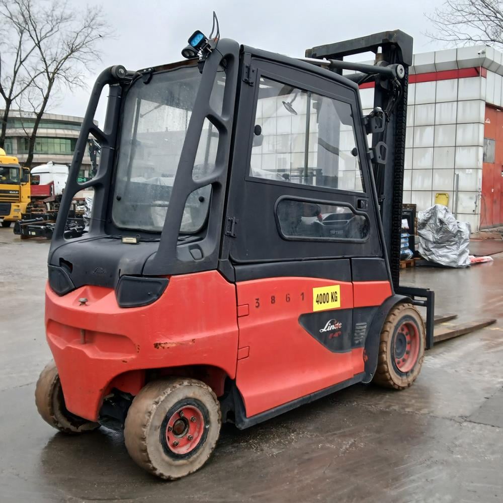 LINDE E40/600HL-388 Elektrikli Forklift 2014 Model (F1.3861)