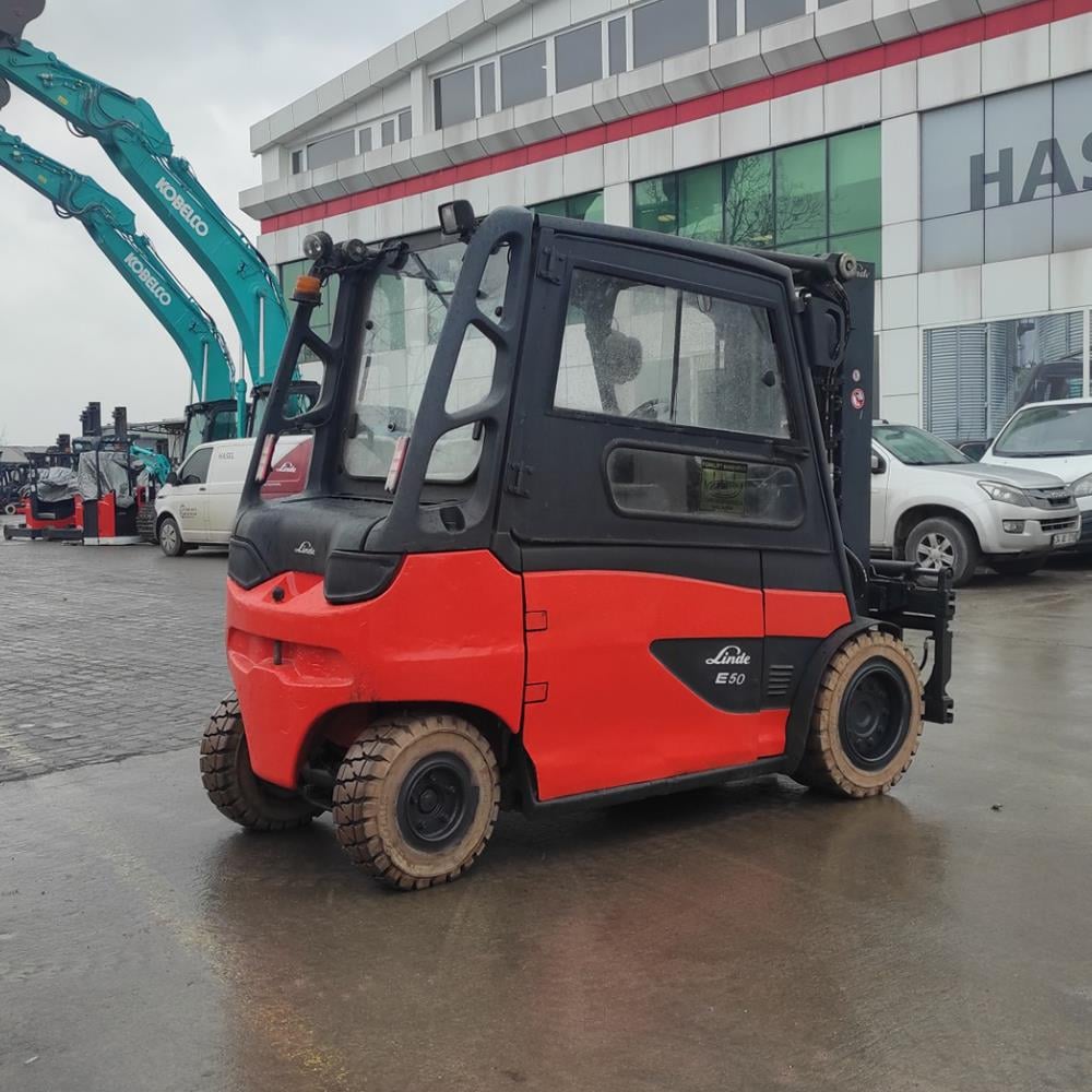 LINDE E50L-388 Elektrikli Forklift 2013 Model (F1.3671)  [OPS]