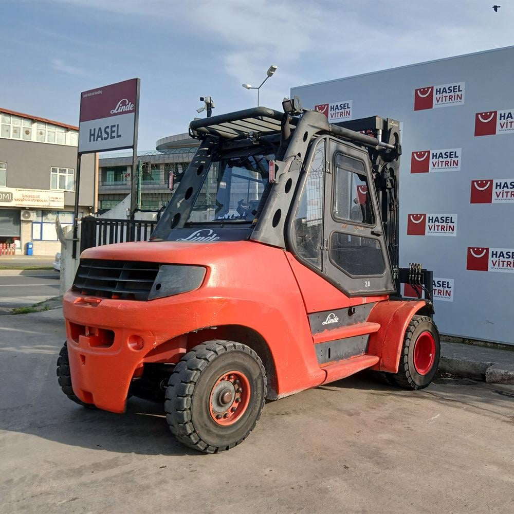 LINDE H80D/900-396-TPX Dizel Forklift 2015 Model (F1.4688)