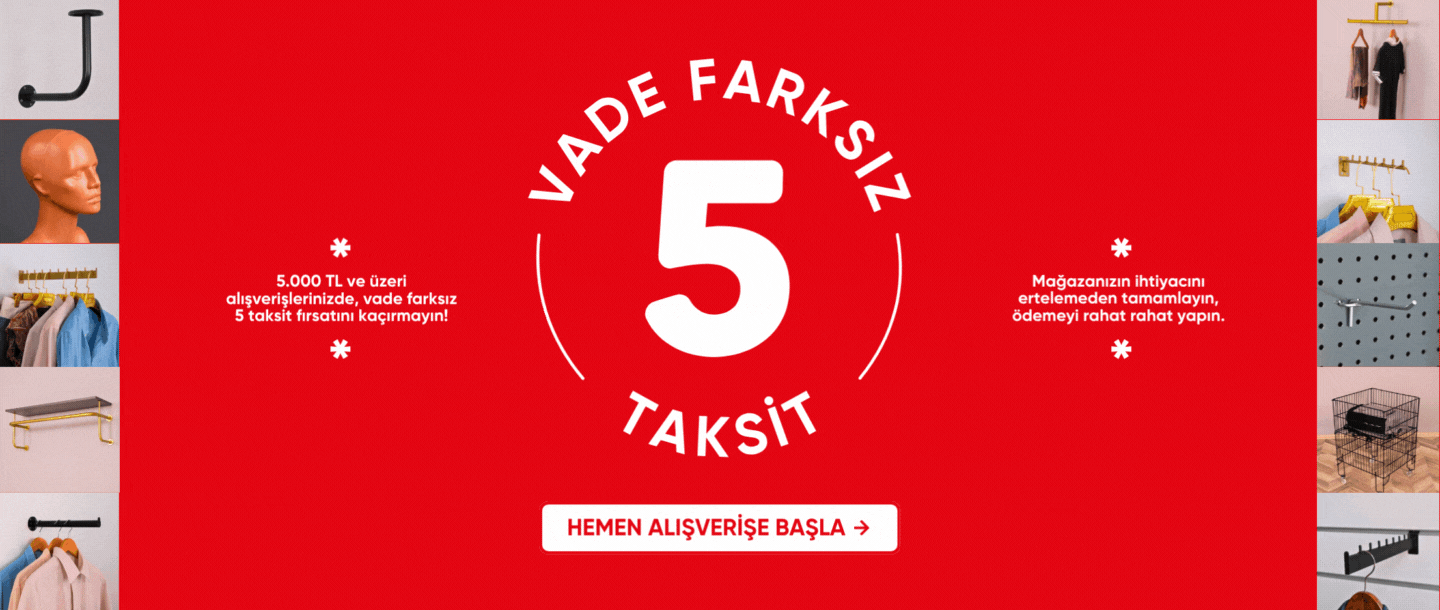 Vade Farksız 5 Taksit Fırsatıyla Tanışın!