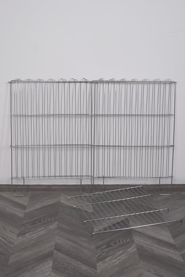 53*53 Katlanır Ekonomik Krom Sepet