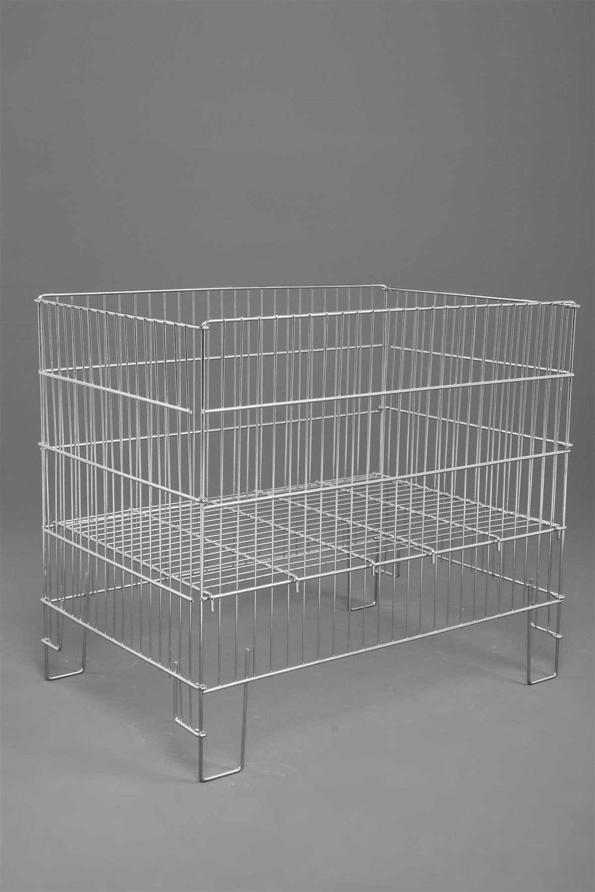 53*80 Katlanır Krom Sepet