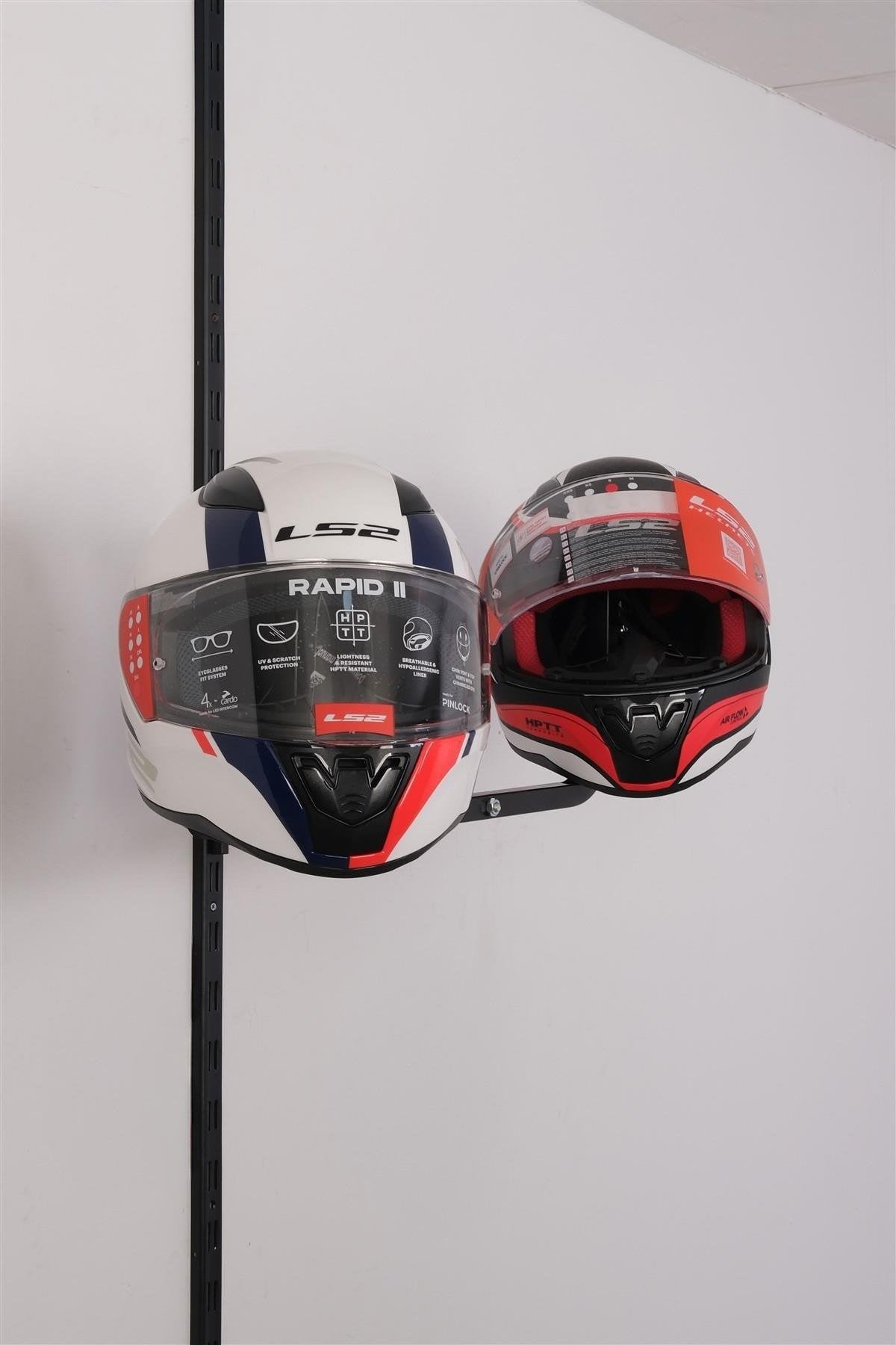 Dikmeye Uyumlu 2'li Kask Askısı