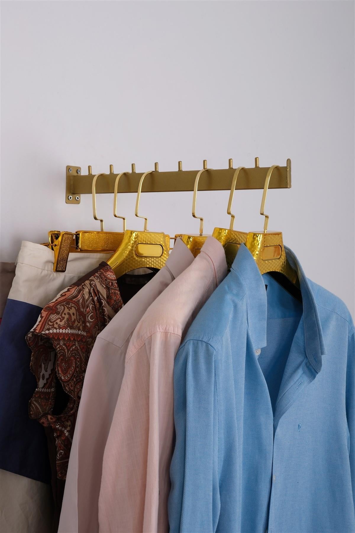 Duvara Monte Düz Gold Baston