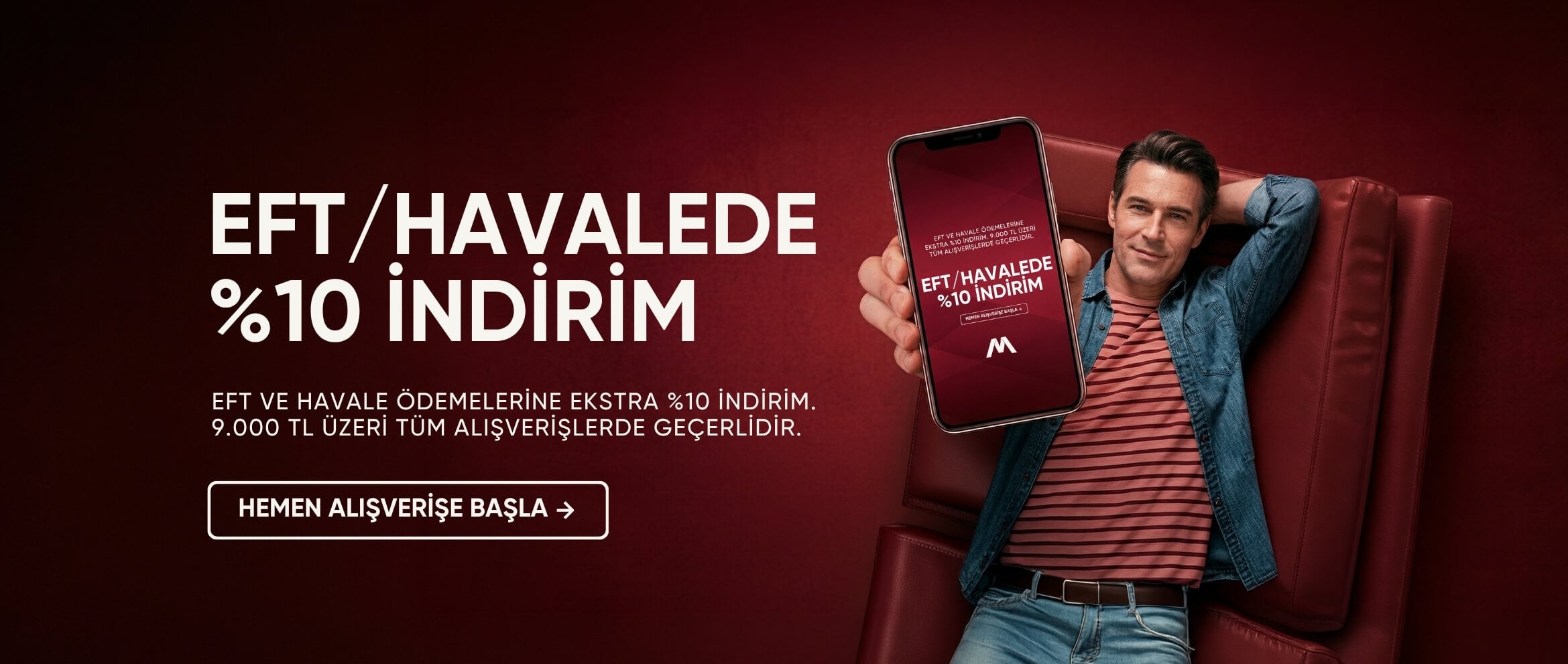 EFT Havale %10 İndirim