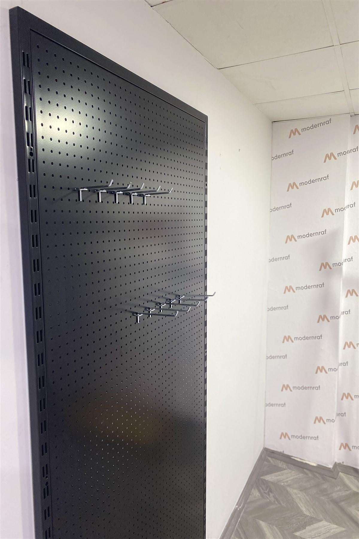 30*30 Profilli Duvara Monte Delikli Fon Sac  95*200 cm