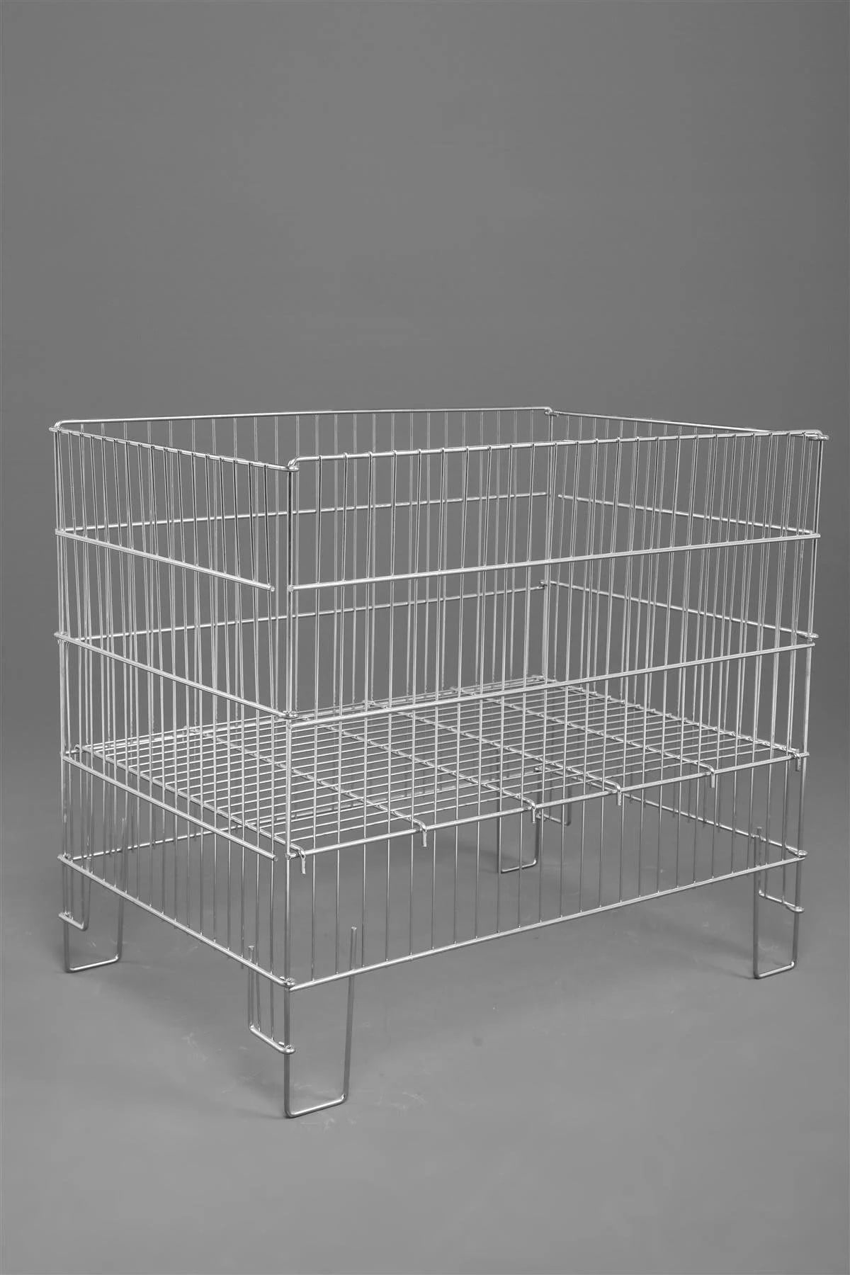 53*80 Katlanır Krom Sepet Ekonomik