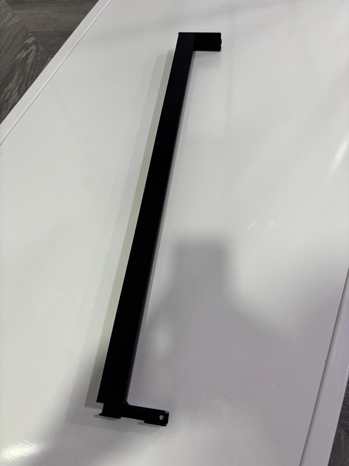 F Rondo Dikmeye Uyumlu Ters Tırnak Ara Boru 90 cm Siyah