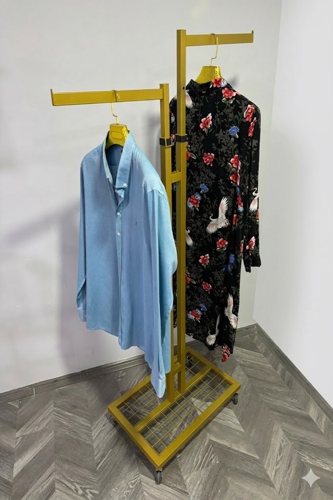 Gold Boyalı Ahtapot Stand