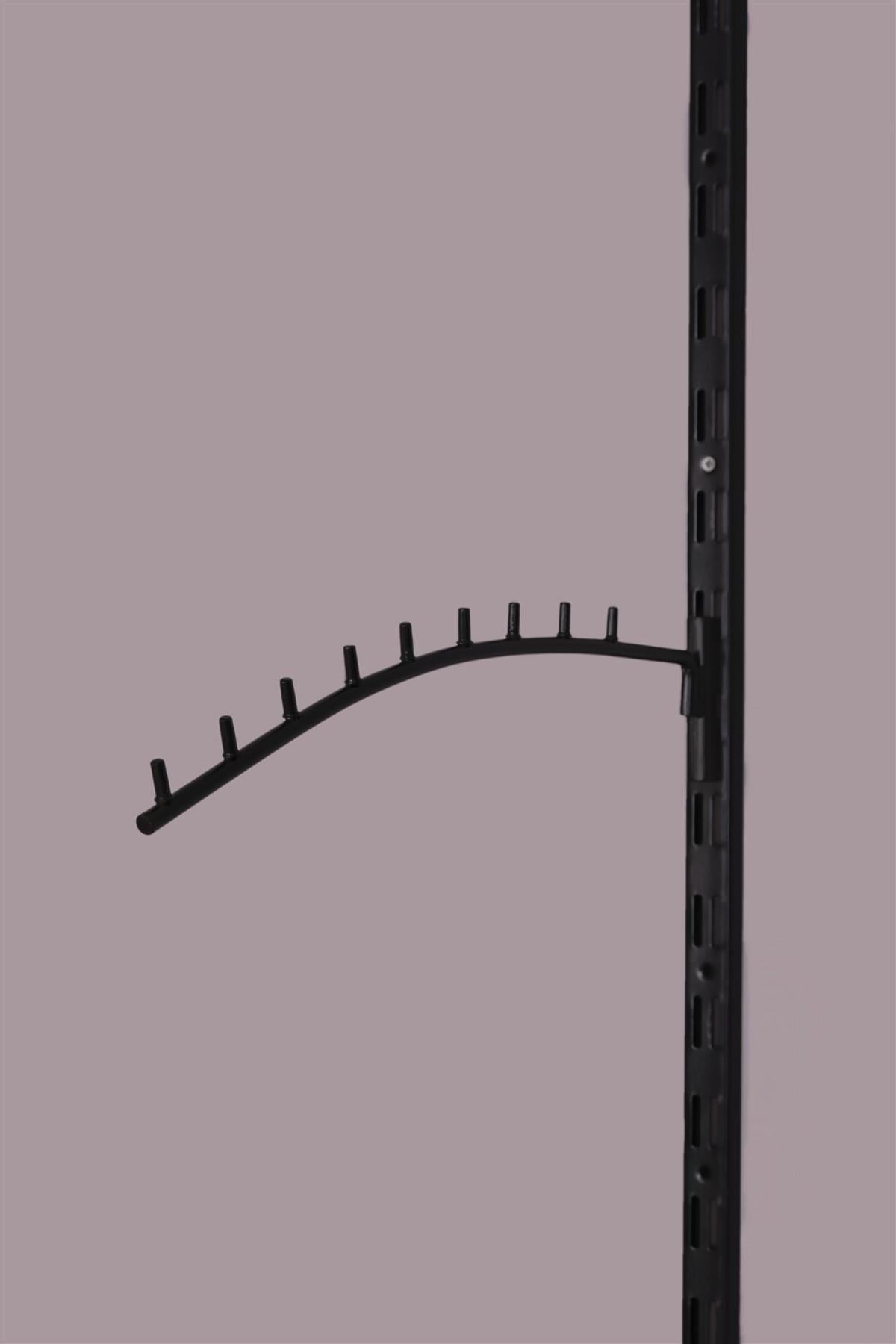 Tırnaklı Şelale Baston Siyah