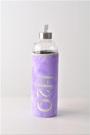 H2O Pelus Kilifli 1 Lt Cam Matara * Mix