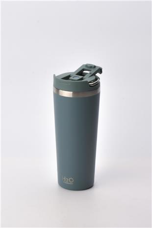 Termos Pipetli Kupa * Yesil 660 ML.