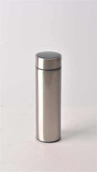 Led Dereceli Termos Matara * 450 ml * Gümüs