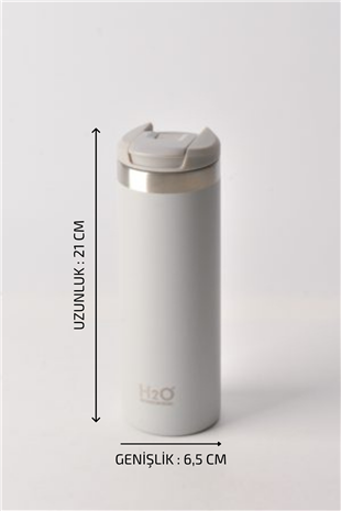 H2O Termos Kupa 480 ml – Gri
