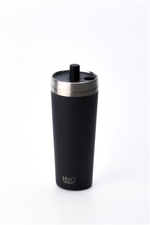 Termos Pipetli Kupa * Siyah 660 ML.