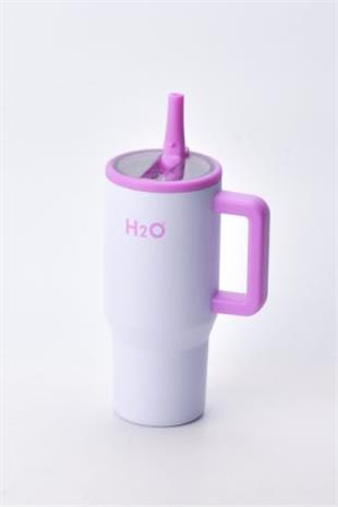 Termos Kupa Pipetli * 600 ml * Mor
