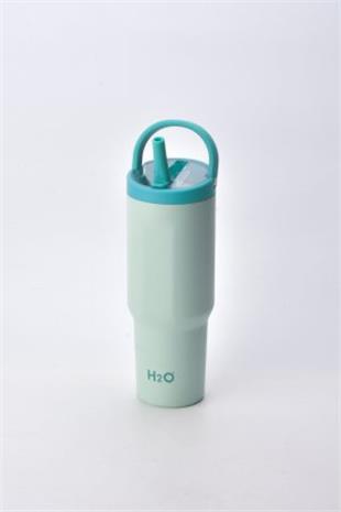 Termos Kupa Pipetli * 960 ml * Mavi