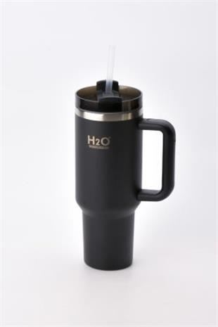 Termos Kupa * Pipetli * 1200 ml * Siyah
