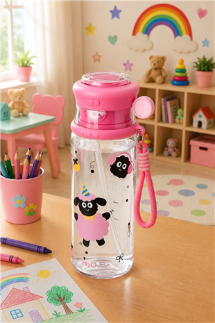 Polikarbon Matara - Eğlenceli Hayvanlar * 780 ML