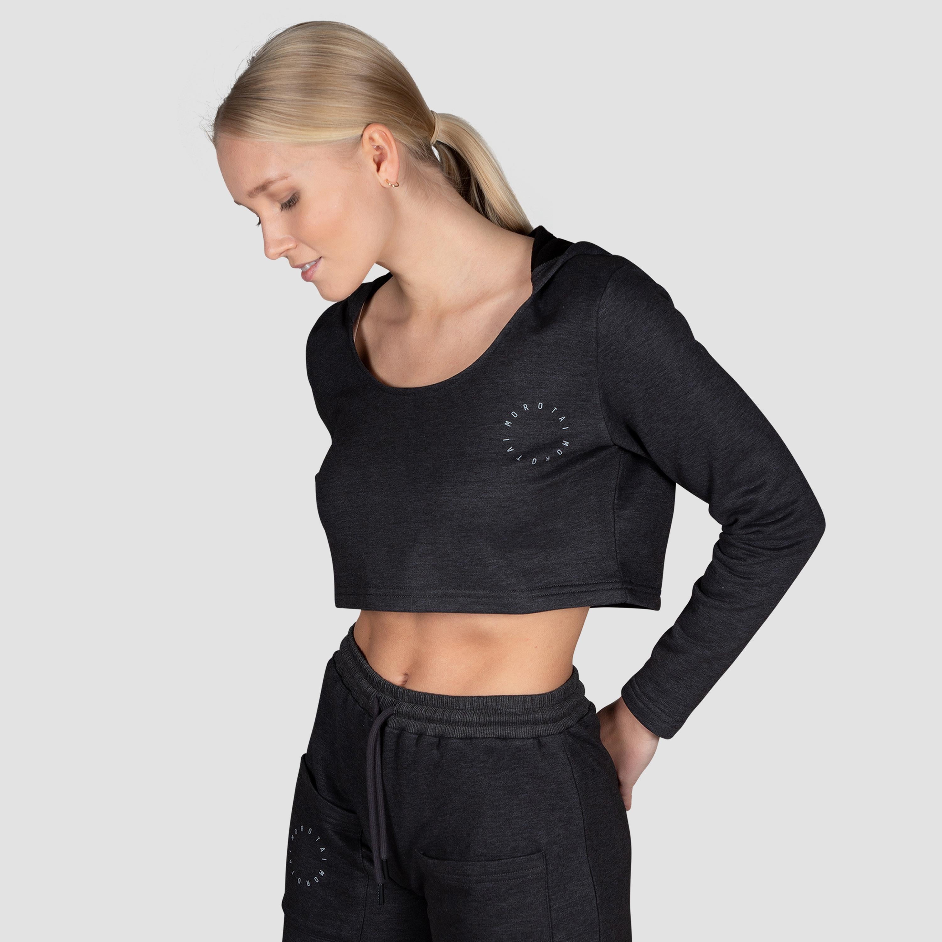 Cropped Light Yoga Hoodie