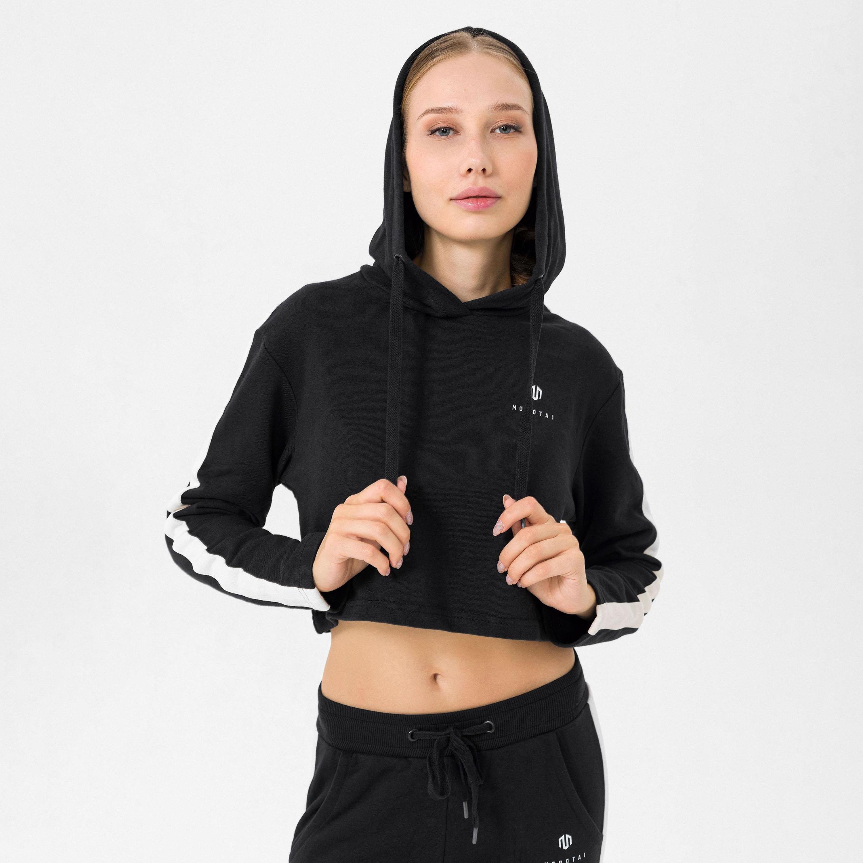 Casual Cropped  Hoodie