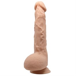 24 cm Realistik Vantuzlu Melez Dildo Penis