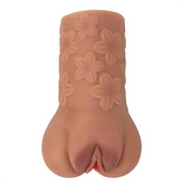 3 Boyutlu Gerçekçi Anal & Vajinal Masturbatör Melez - Scarlet